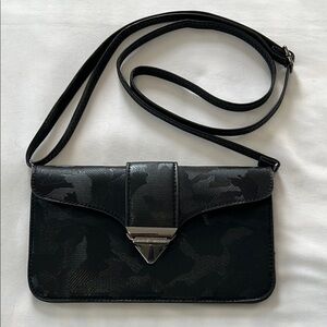 Pixie Mood Black Camo Crossbody